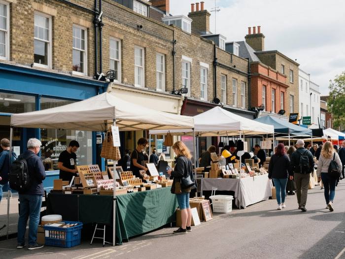 Clapham street scene