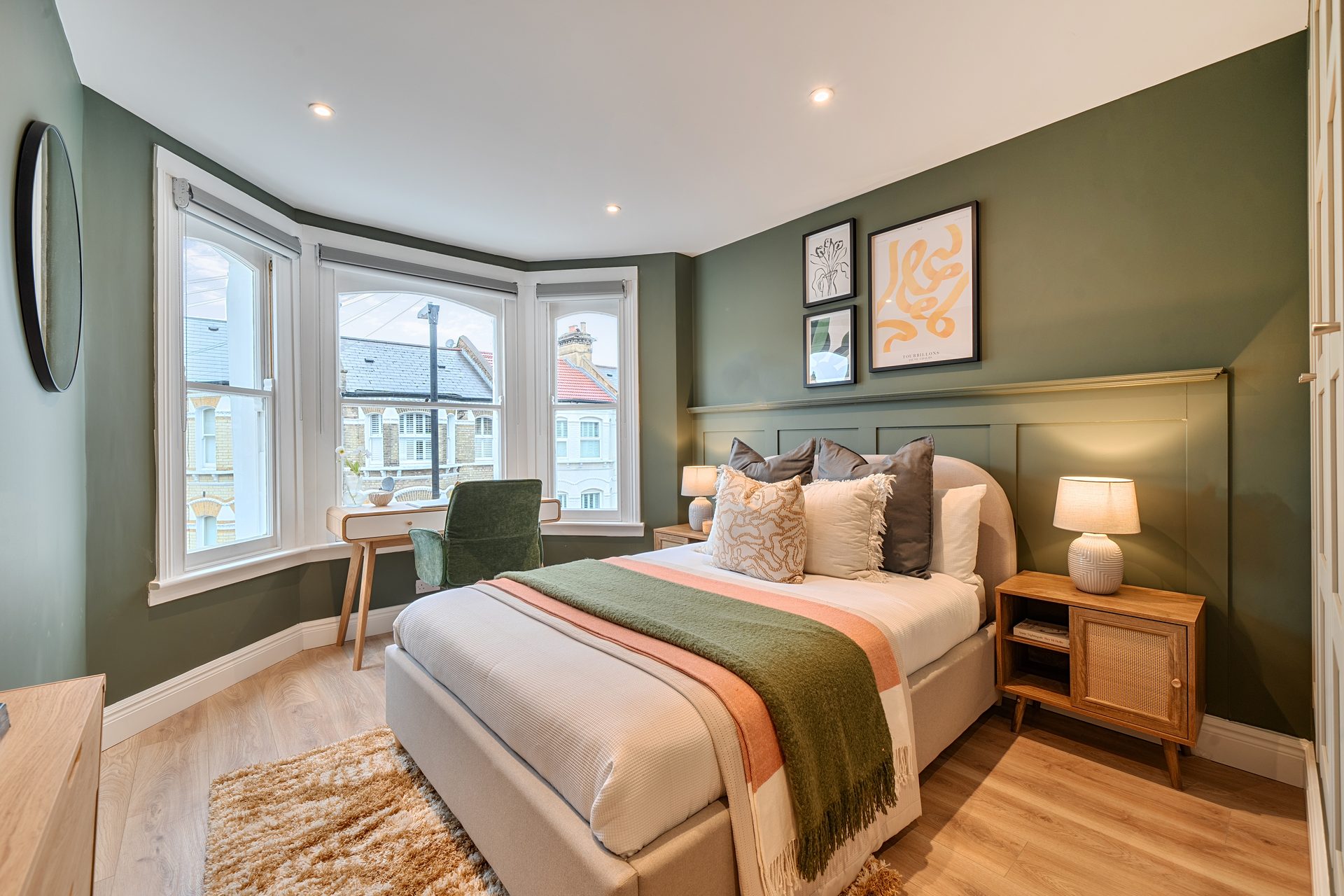 Ballater Road bedroom, furnished and let