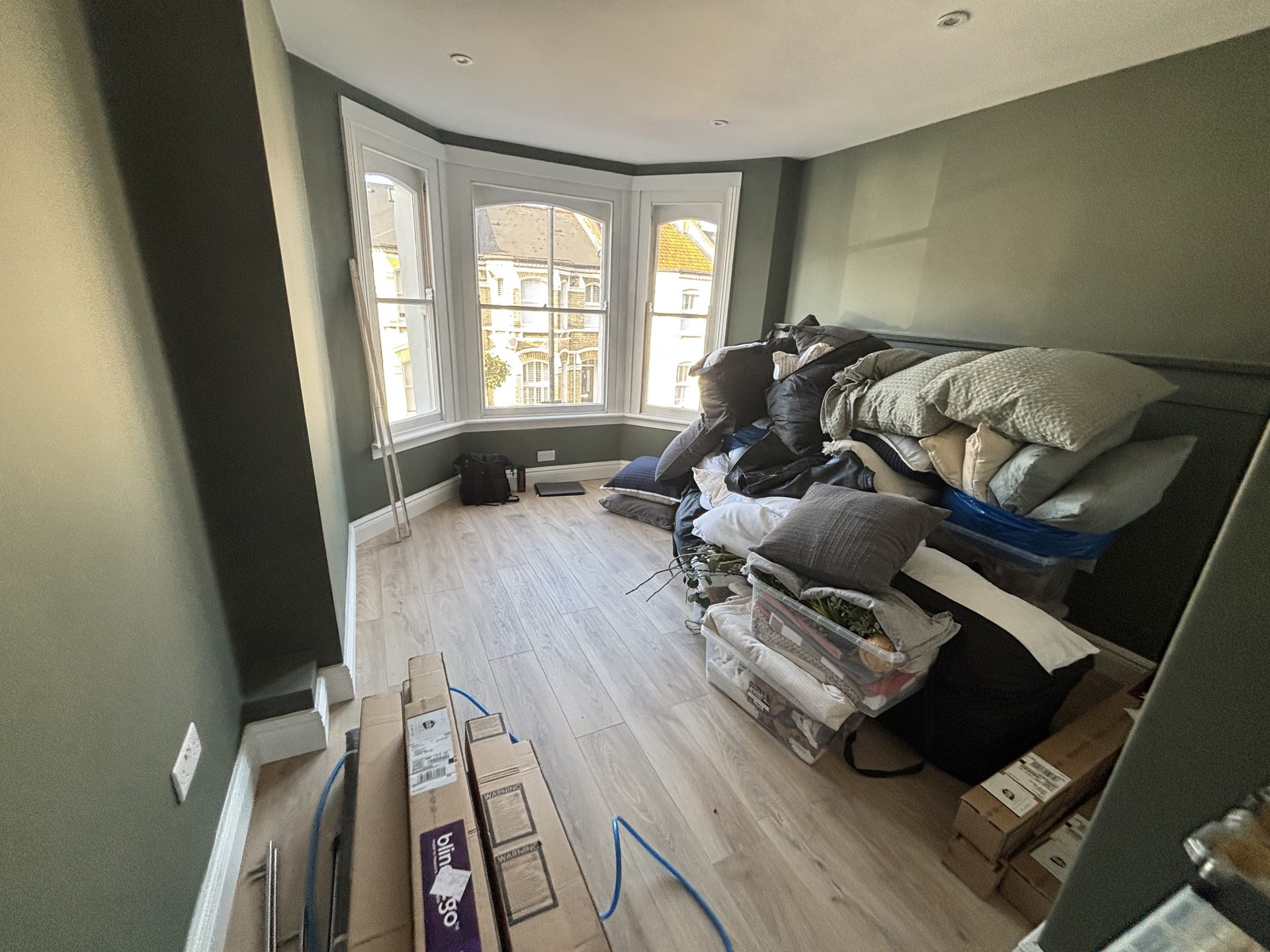 Ballater Road bedroom before refurbishment