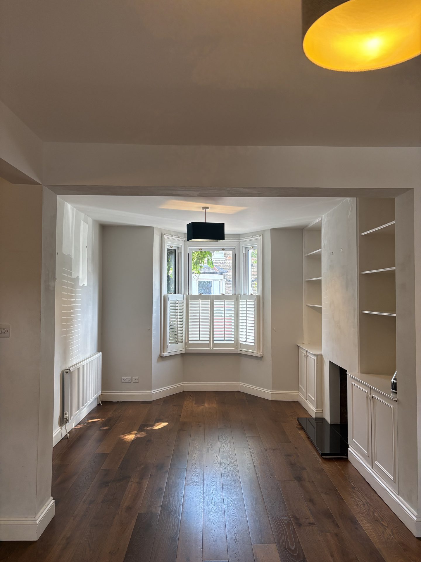 Sudlow Road reception room before refurbishment