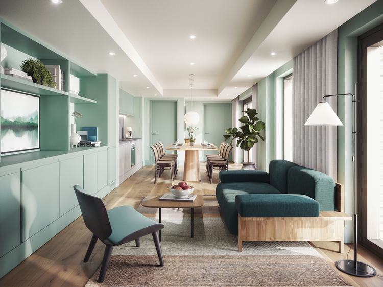 A London Shared home interior